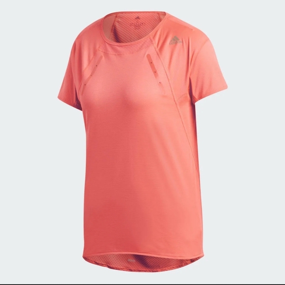 Adidas HEAT.RDY Tee - Women - Signal Pink - L - Picture 12 of 14